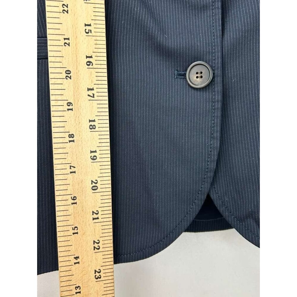 J. Crew Women's Size 2 Wool Blend Two Button Blazer Jacket - Picture 4 of 12